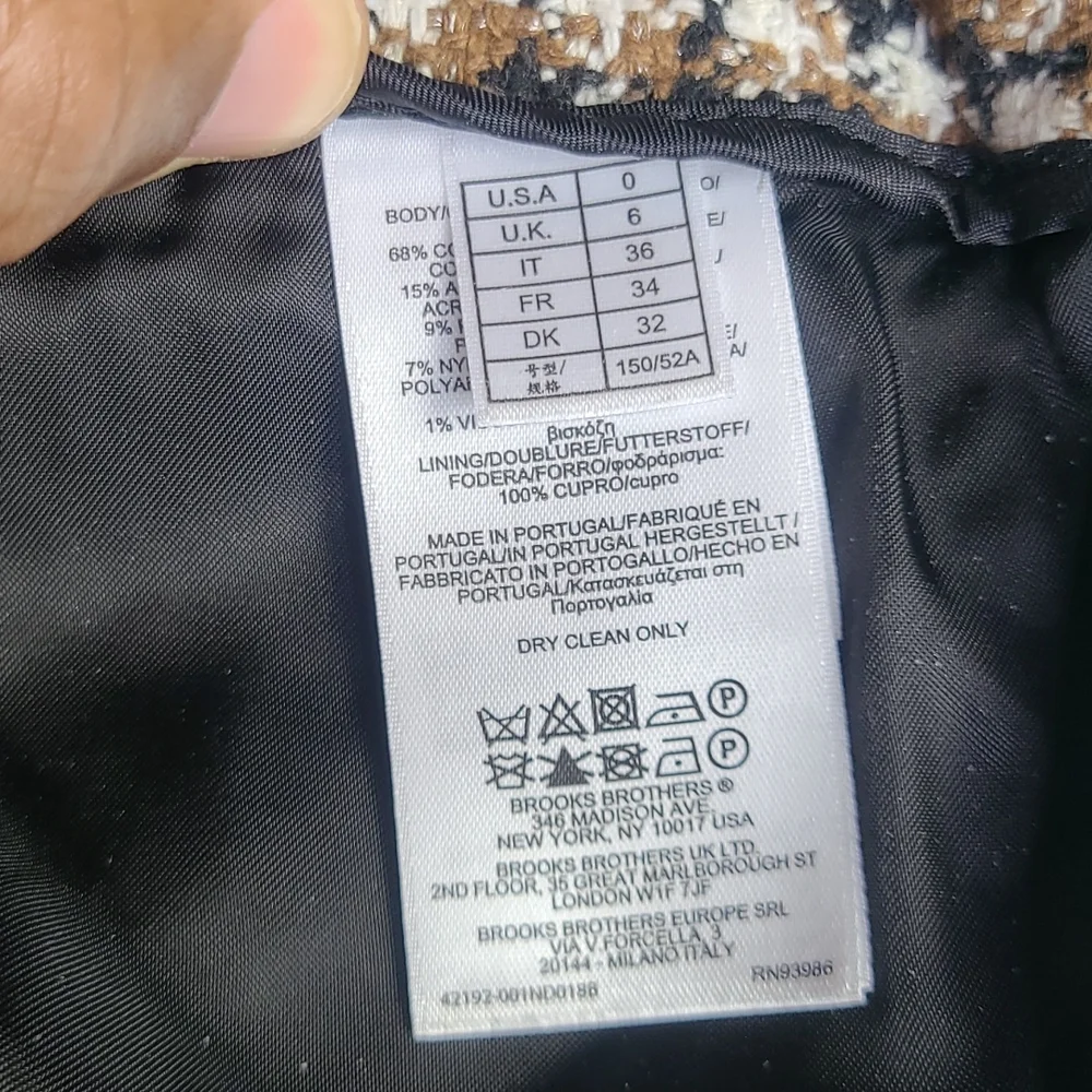 Ladies Brooks Brothers Skirt Suit - Picture 5 of 13